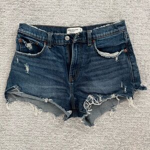 Abercrombie and fitch denim shorts